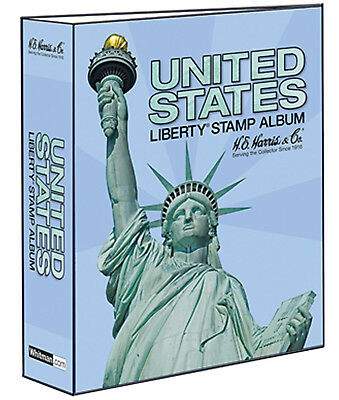 He Harris United States Liberty Stamp 3" 2 Post Traditional Binder Only Hebdlib