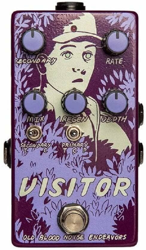 Old Blood Noise Endeavors Visitor Parallel Multi-modulator Guitar Effects Pedal