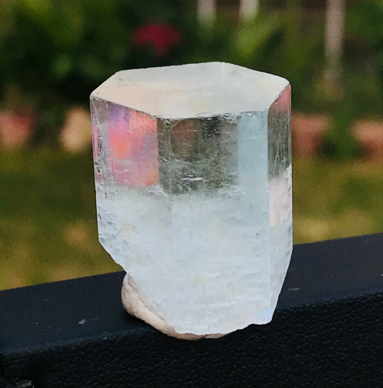 Fully Terminated Aquamarine ( Beryl )crystal For Jewellery/ Wirewrapping/ (02)