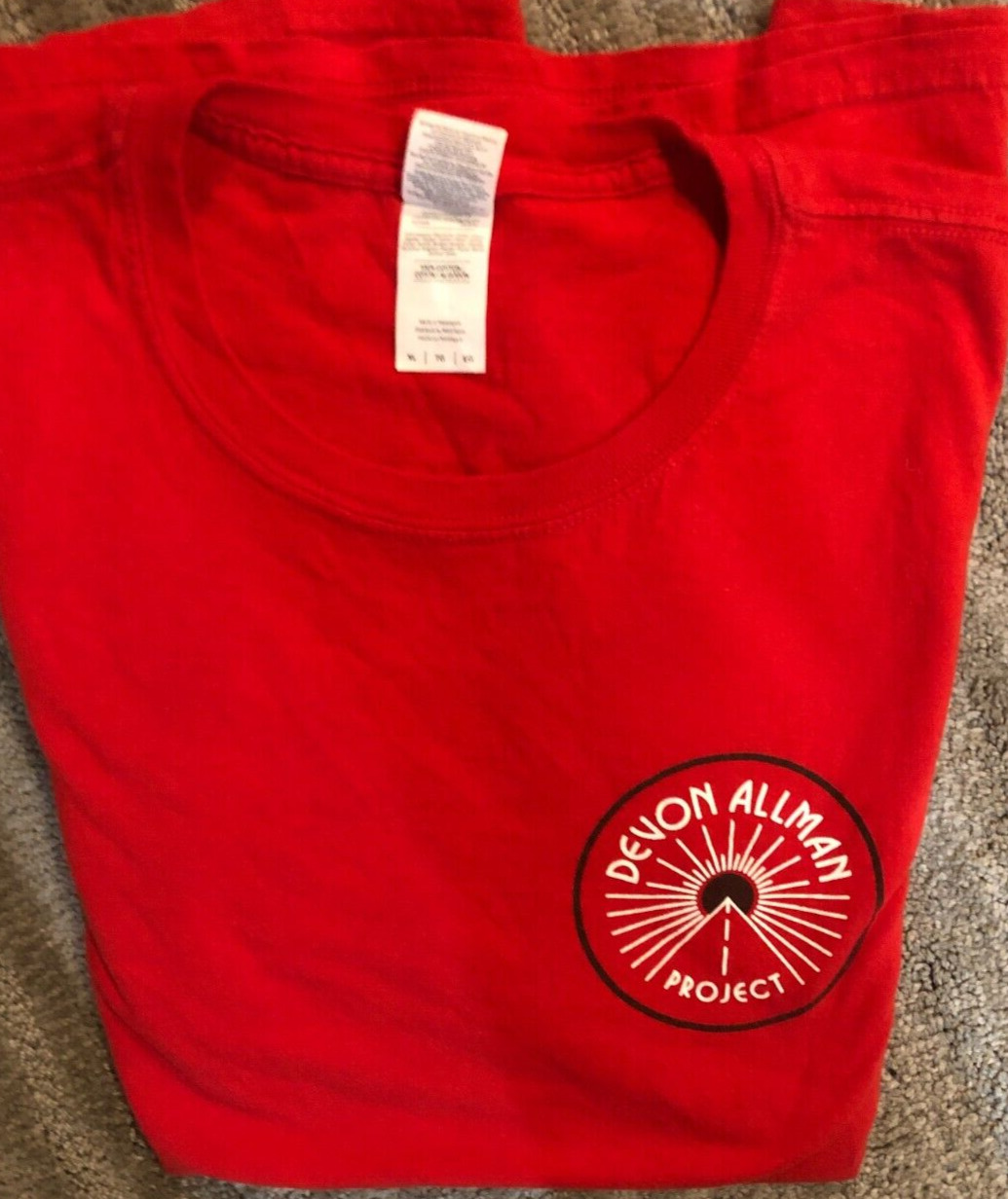 Allman Brothers Devon Allman Project 2018  Tour T Shirt Xl