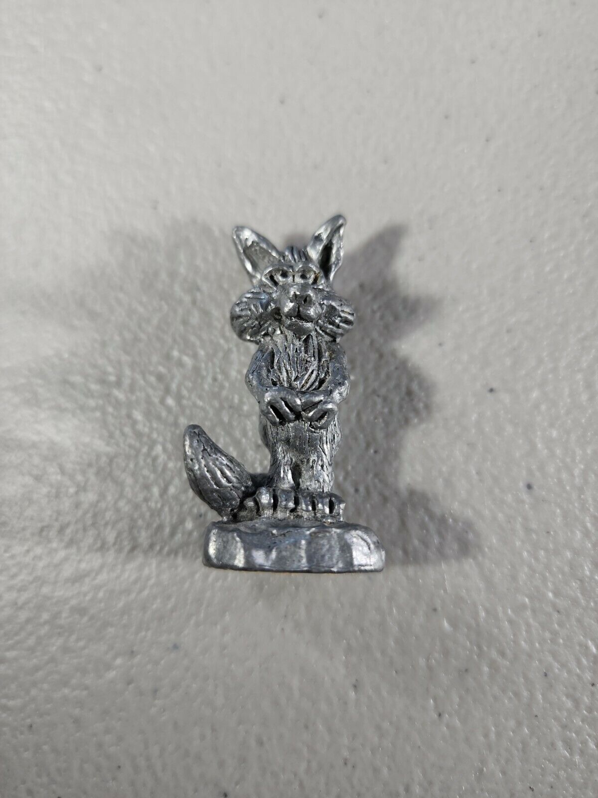 Pewter Coyote Figurine