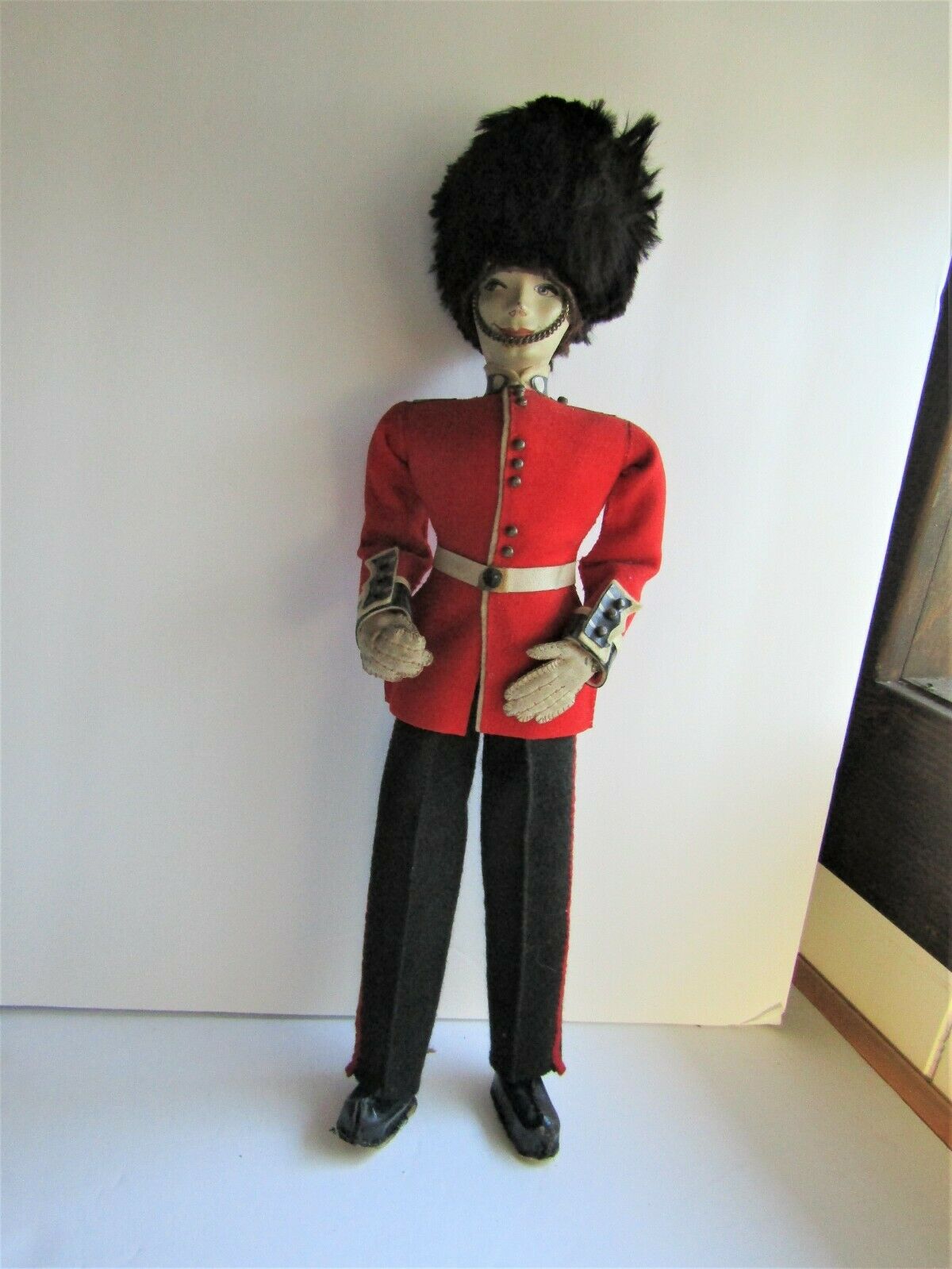 Vintage Llse And Richard Ottenberg Handmade Royal Guard Doll 14"