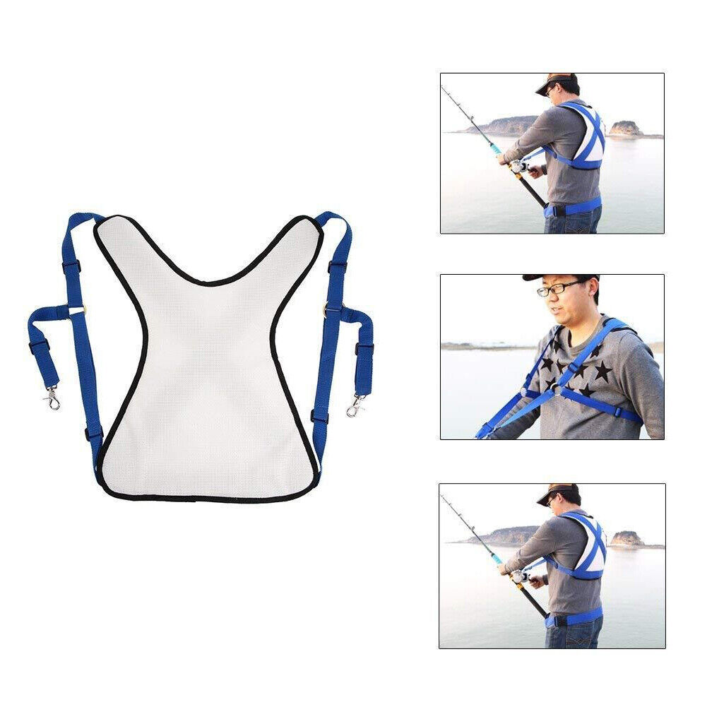 Shoulder Back Fighting Belt Stand Up Fishing Harness Sea Professional Offshore