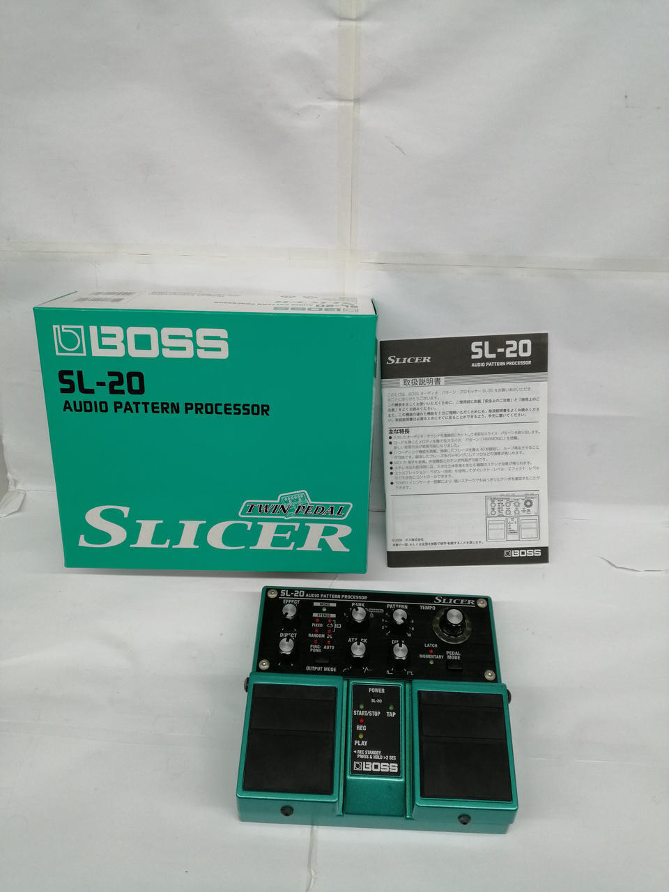 Boss Sl-20 Slicer Audio Pattern Processor Guitar Effect Pedal Tested From Japan