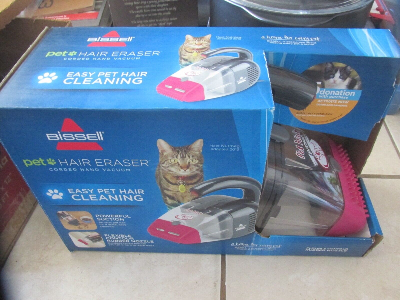 Bissell Pet Hair Eraser Handheld Vacuum Corded 33a1 New In The Box