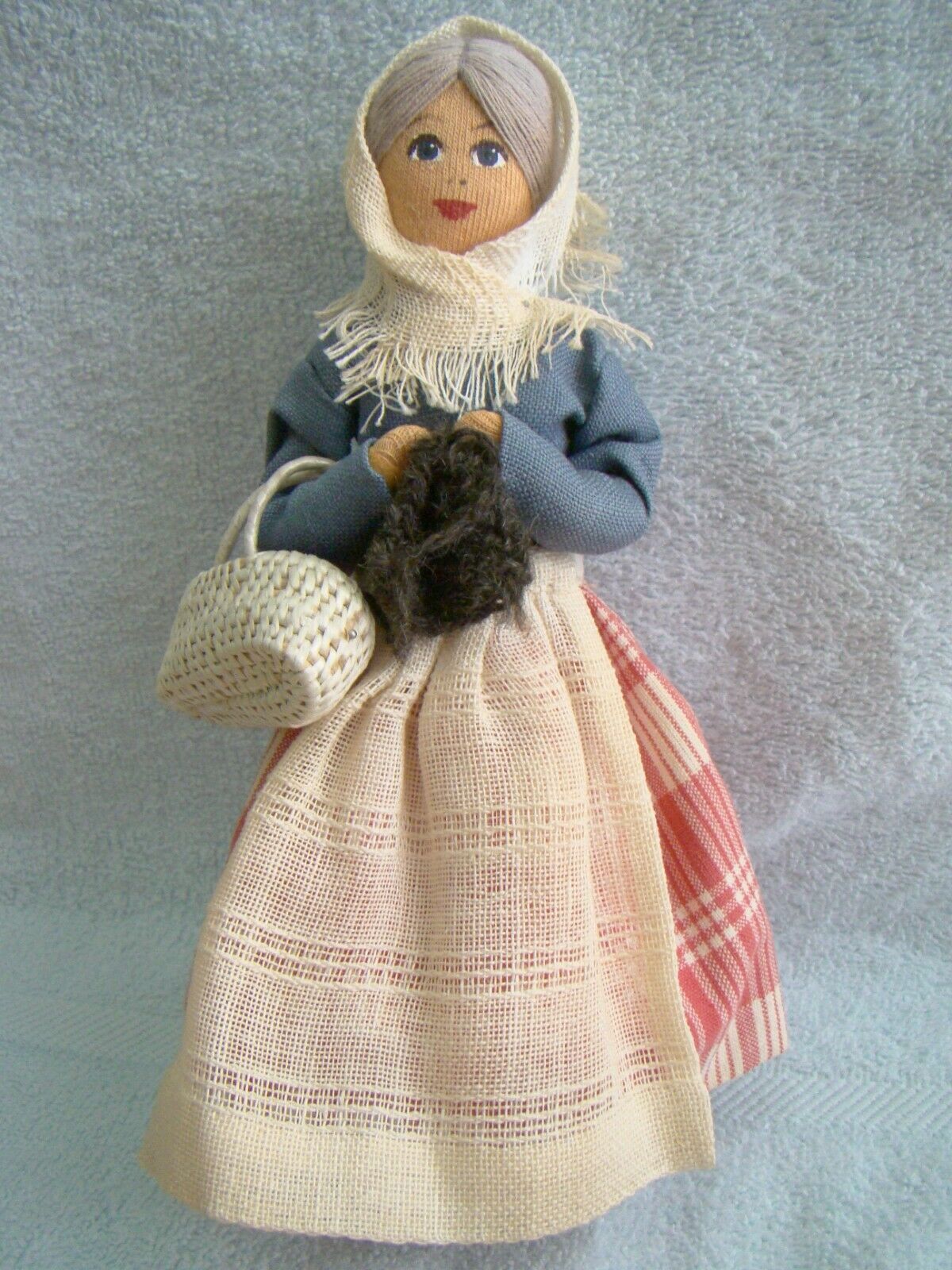 Charlotte Weibull Swedish Vintage Costume Doll Rackeby Vastergotland Of Sweden