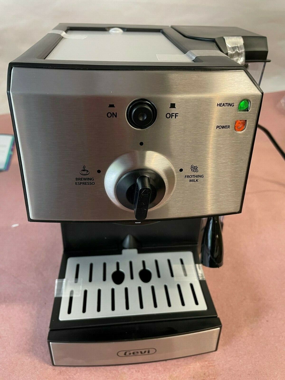 Gevi 15-bar Automatic Espresso Machine With Built-in Steamer & Frother