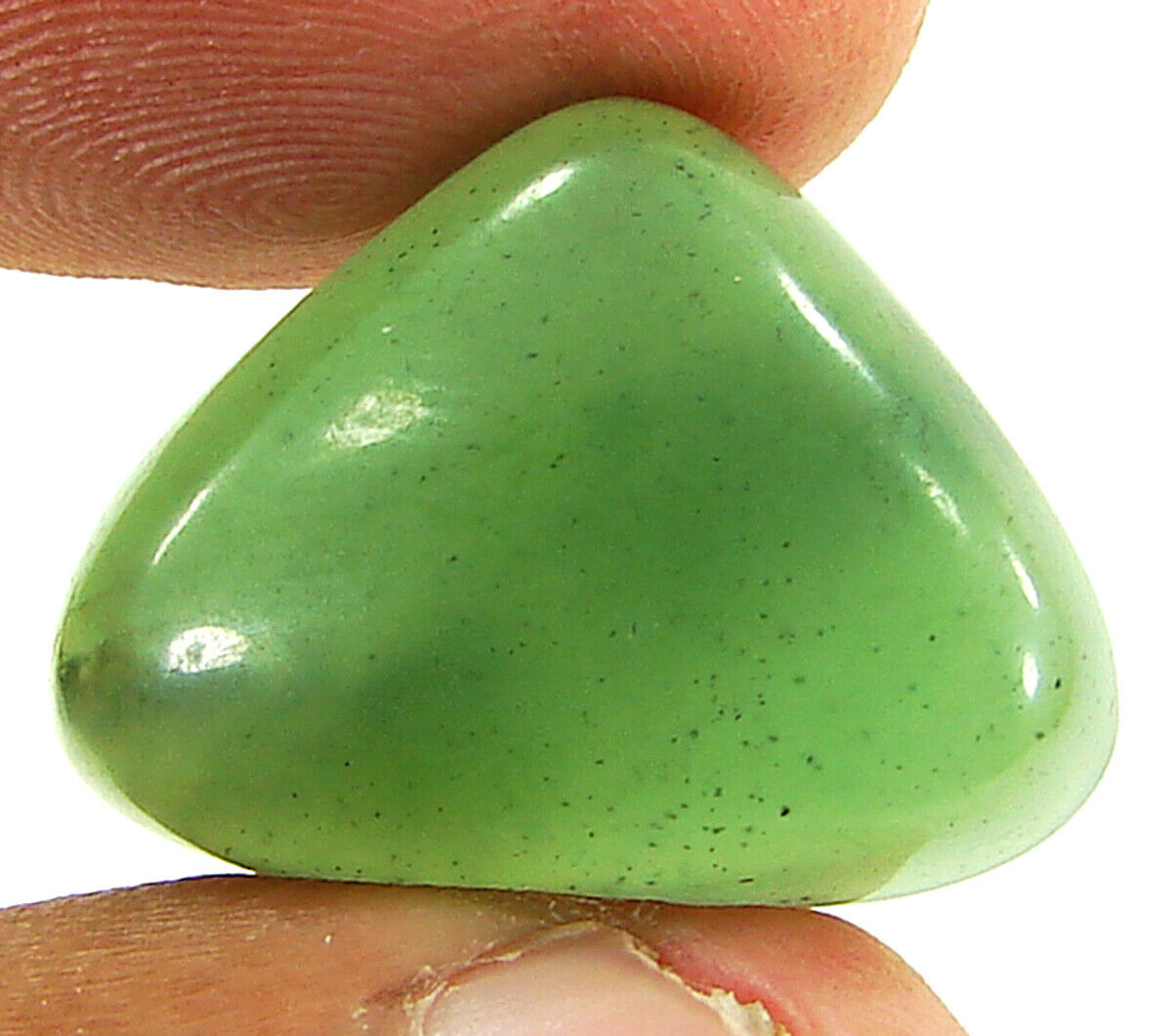 24.50 Ct Natural Green Serpentine Loose Gemstone Cabochon Wire Wrap Stone- R1395