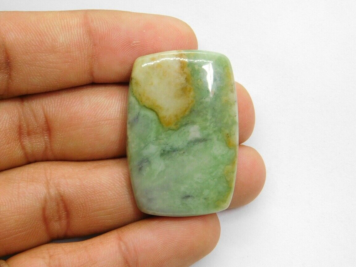 100% Natural Serpentine Cabochon Loose Gemstone For Jewelry Making 73 Ct. Me-410