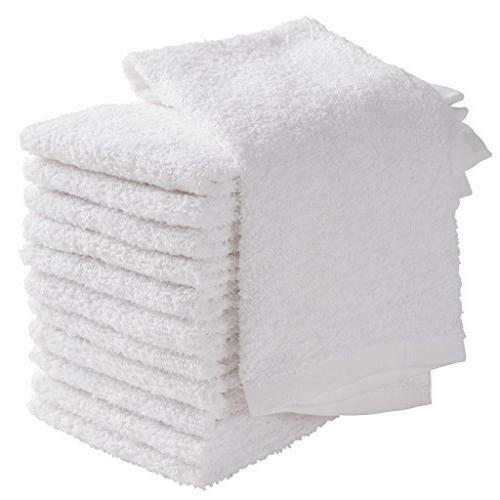 12 Kitchen Bar Mop Towels Cleaning Towels 16x19" Cotton Kitchen Rags