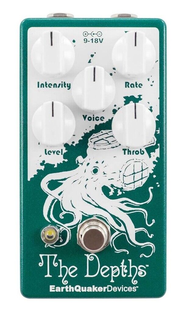 Earthquaker Devices The Depths V2 New W/ Warranty! Free Priority S&h In U.s.!