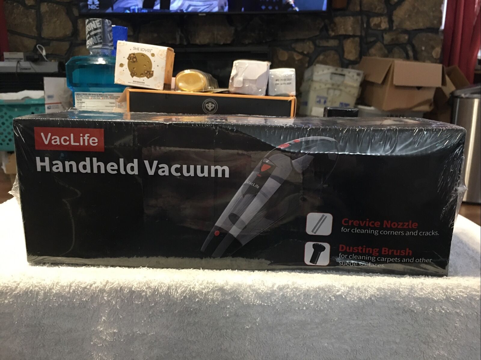 Vaclife Handheld Vacuum, Car Vacuum Cleaner Cordless, Red (vl188-n)