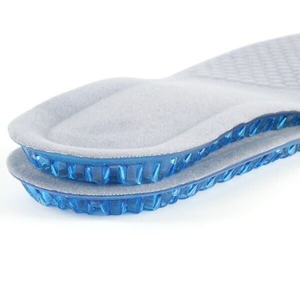 Top Seller : 1 Pair Men's Silicone Insoles Inserts Pads Cushions Feet Foot Shoes