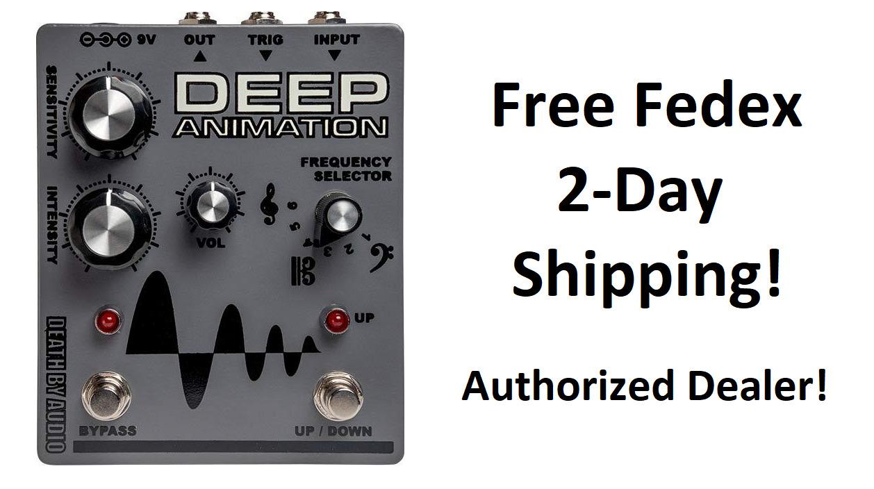 New Death By Audio Deep Animation Guitar Effects Pedal
