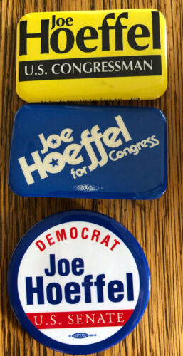 Vintage Pa Governor U.s. Senate 2004 Hoeffel Congress Pin Pins Pinback