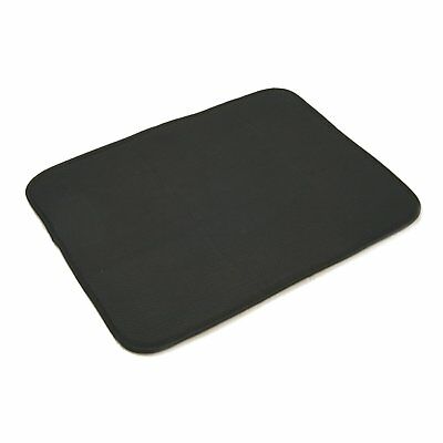 Norpro 16 X 18 Inches Microfiber Dish Drying Mat, Black