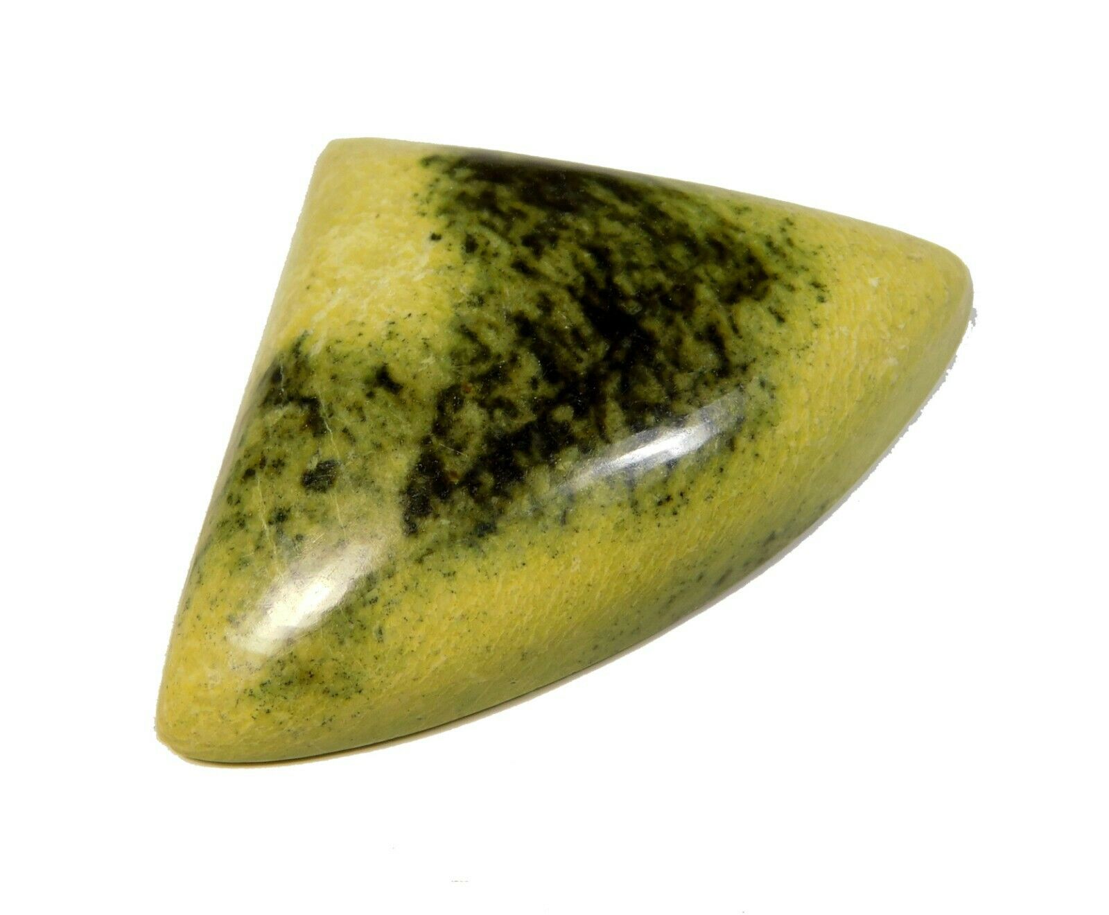 39.ct Top Quality Natural Yellow Serpentine Fancy Cabochon Loose Gemstone Gz=295