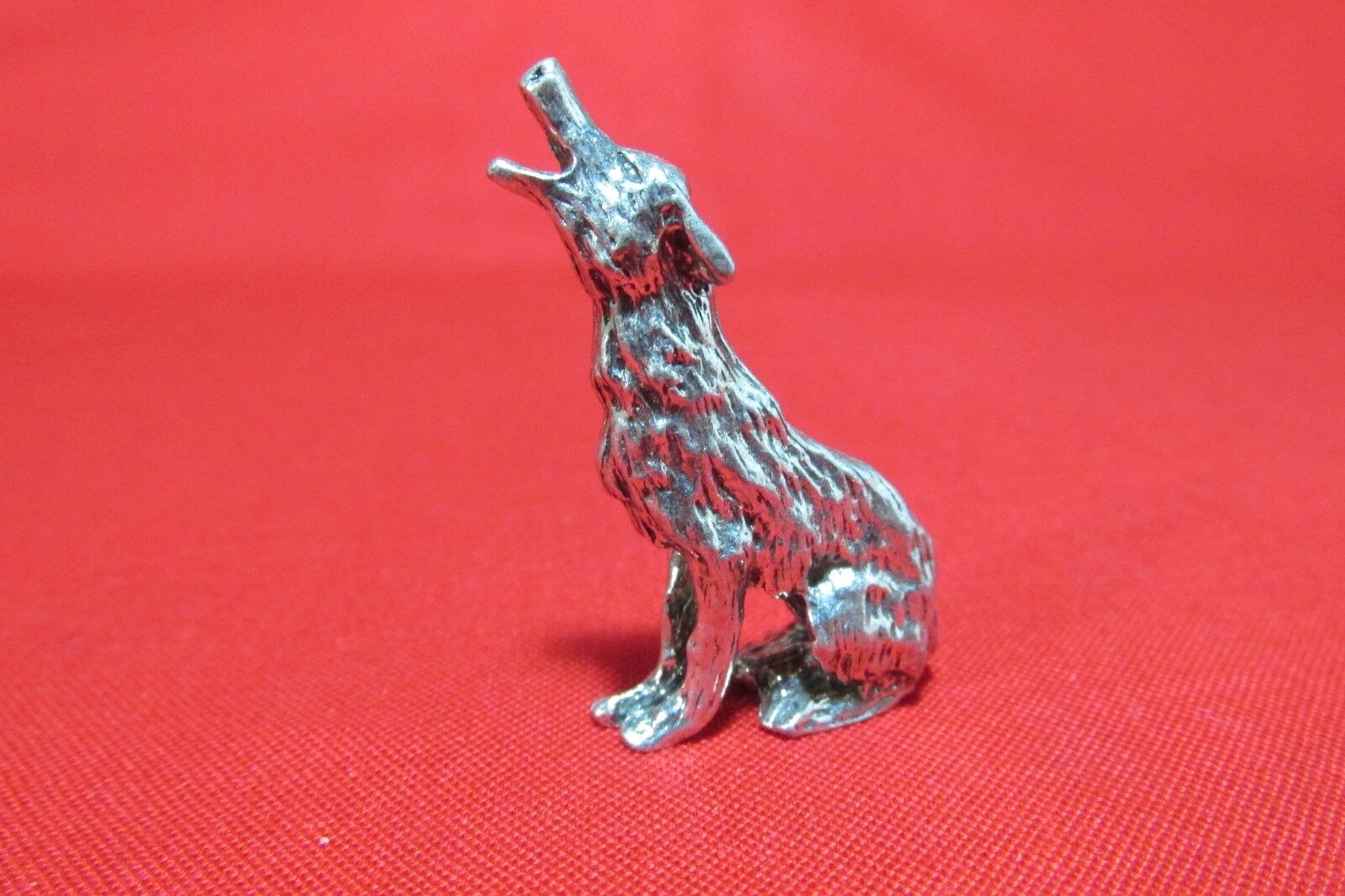 Pewter Coyote  Figurine