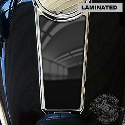 Fuel Tank Console Insert Dash Skin - Laminated Top 99 - 07 Touring - Vivid Black